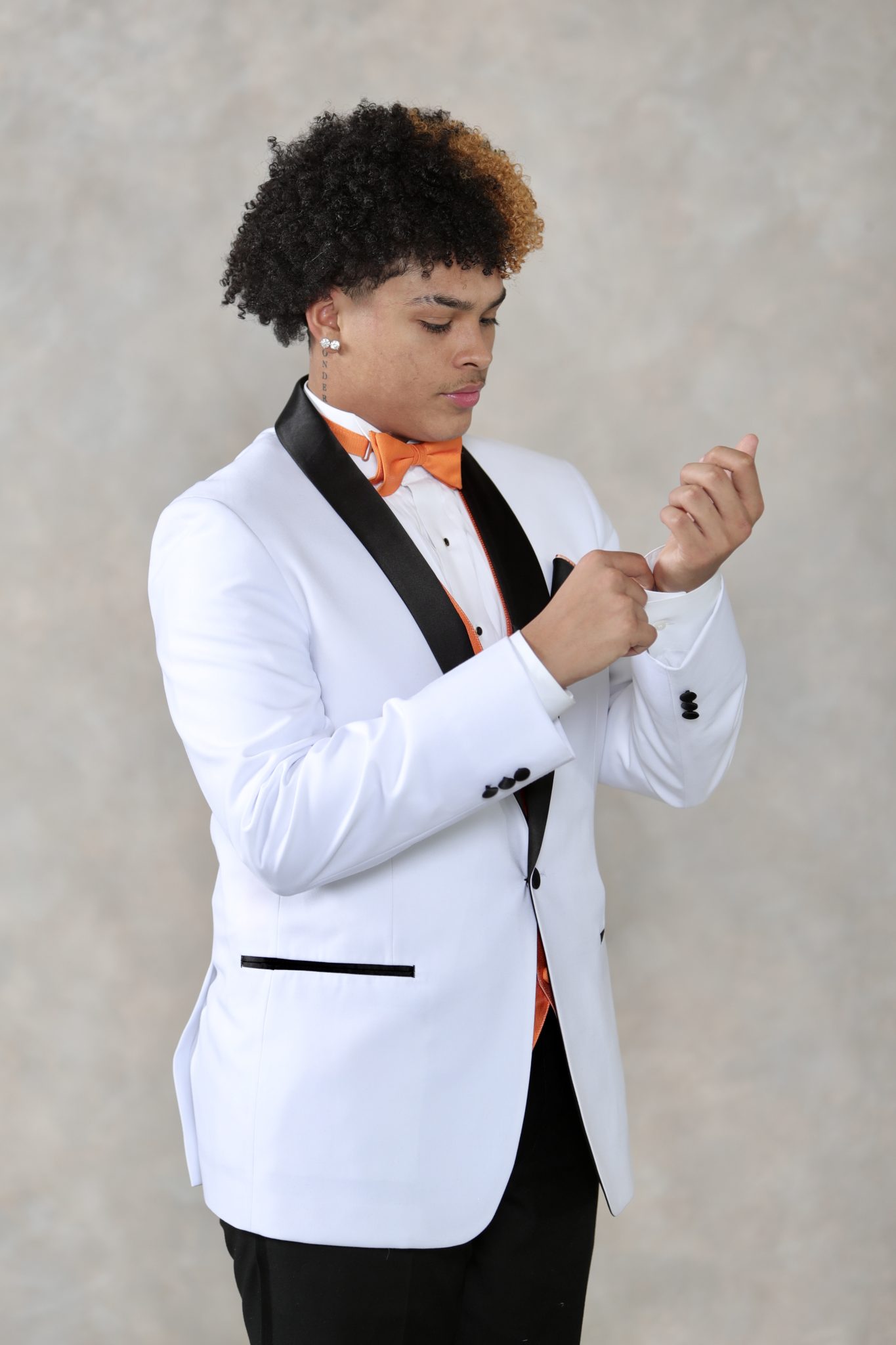 Giorgio White Shawl Tuxedo - Image 5