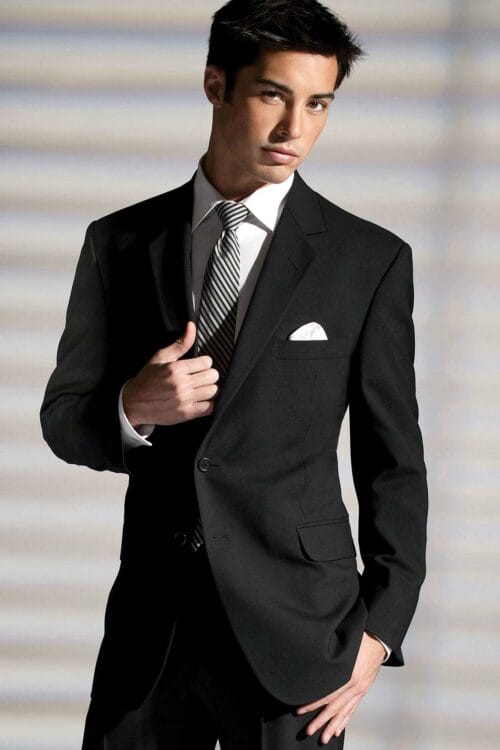 After Six Rivera Black Suit