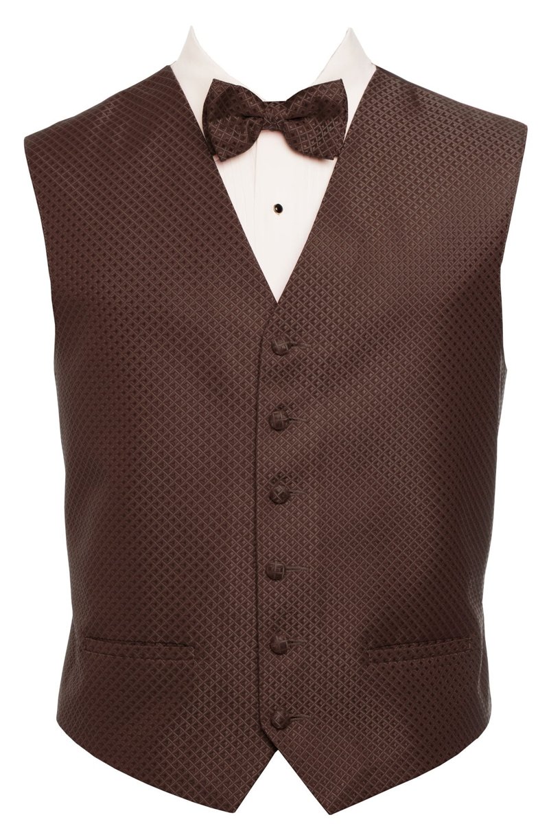 herringbone chocolate accessory styling