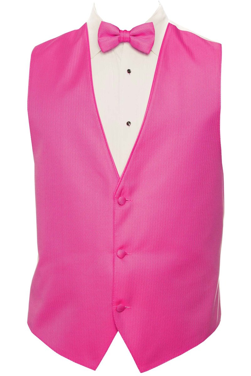 Herringbone Fuchsia accessory styling