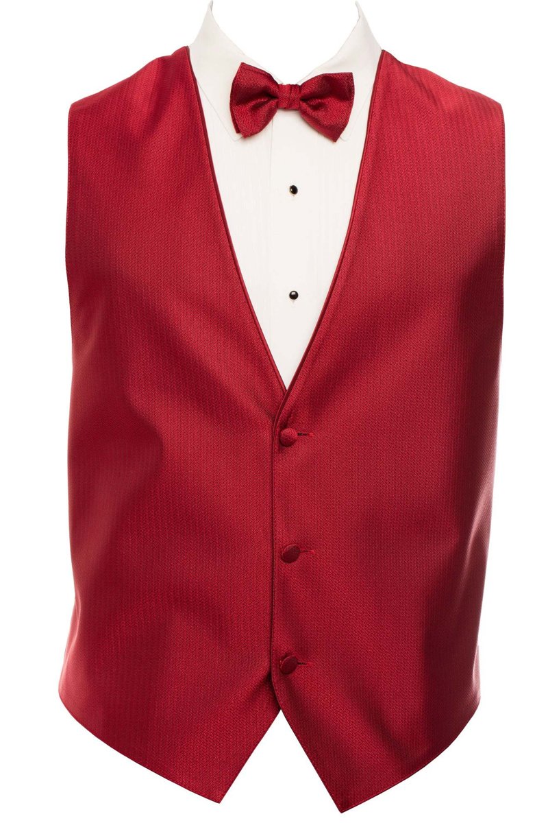 Herringbone Red accessory styling