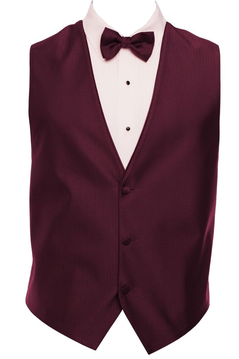 Herringbone Burgundy accessory styling