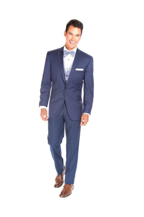 David Major French Blue Suit