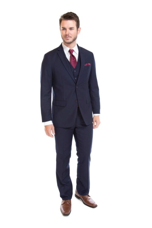 David Major Navy Suit