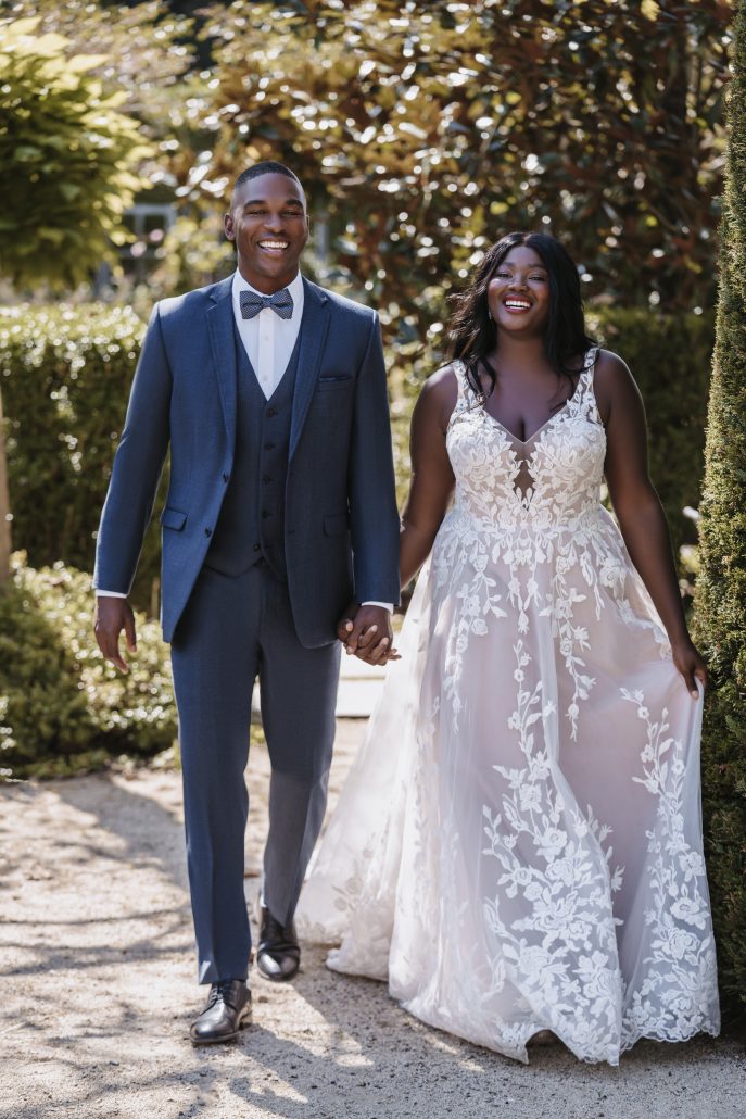 Stand out in the Allure Slate Blue Slim Fit Suit. Sleek, modern, and perfect for weddings or events. Book your fitting today!